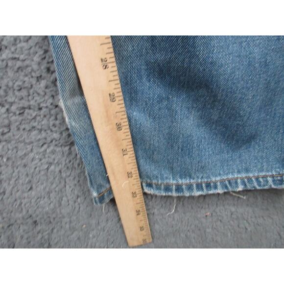 Vintage LEVI'S Baggy 595 Men's 31x34 Jeans - Picture 7 of 16